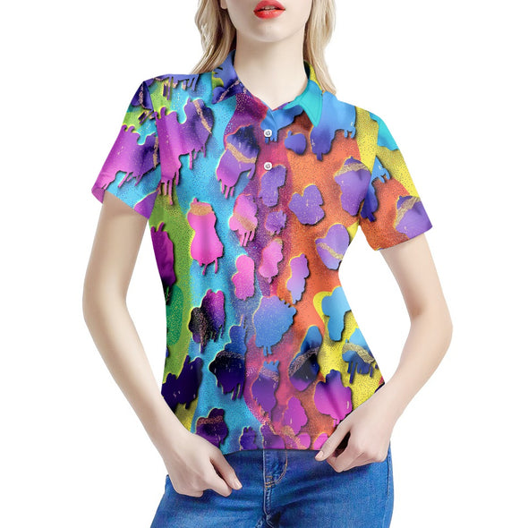 Women's ColorPop Polo Shirt