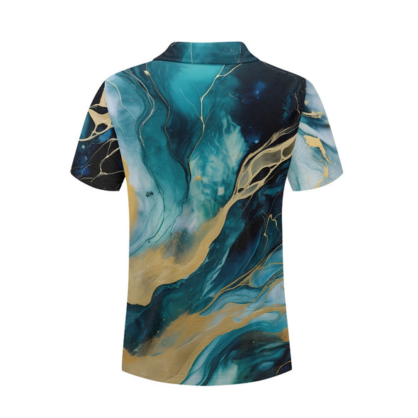 Men's Ocean Mirage Polo Shirt