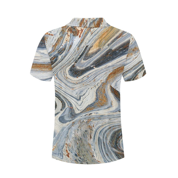 Men's Marble Strike Polo Shirt