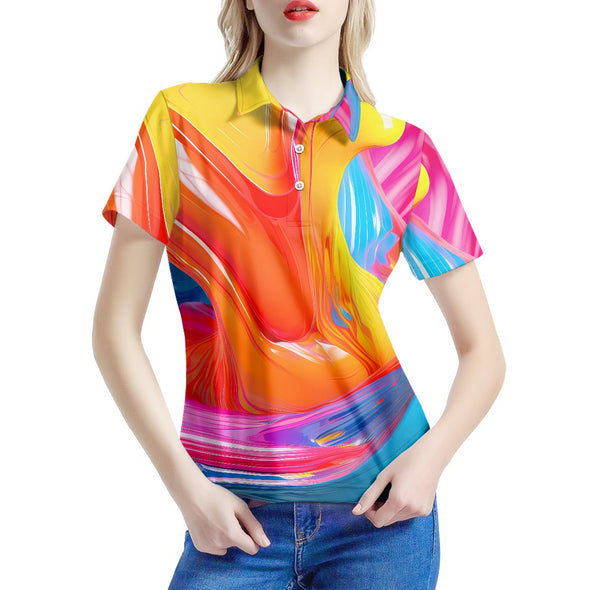 Women's ColorSplash Polo Shirt