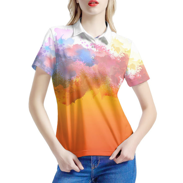 Women's Sunset Dream Polo Shirt