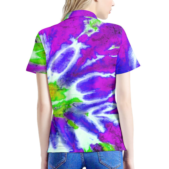 Women's Electric Bloom Polo Shirt