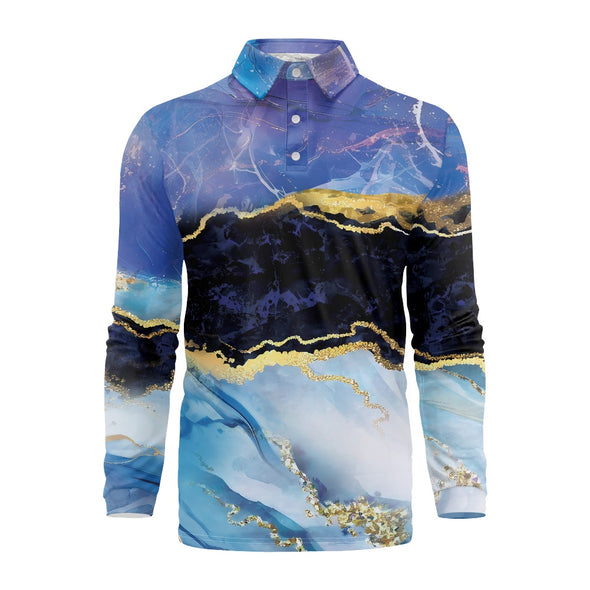 Men's Midnight Horizon Polo Shirt